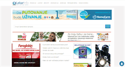 Desktop Screenshot of lekarinfo.com